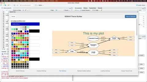 SEMinR Quick Theming Tutorial on YouTube